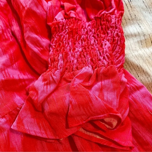 POMANDER PLACE
Hot Pink Ikat Kenzo Dress - Picture 3 of 4